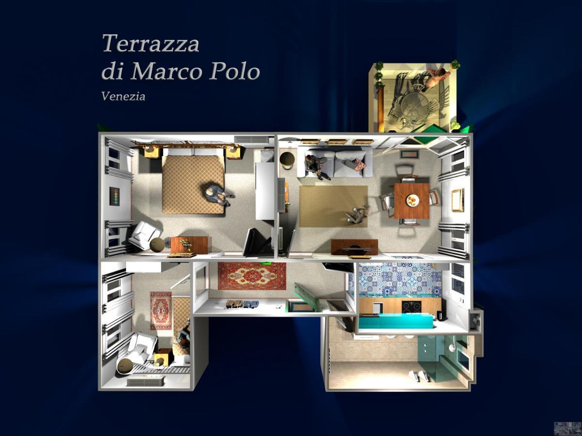 Ca' Terrazza Di Marco Polo Apartment เวนิส ภายนอก รูปภาพ